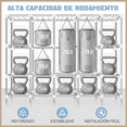thumbnail image 3 of Armario Armable Ropero Closed Closet Organizador Ropa 205cm Xtellar Color Gris, 3 of 4