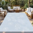 thumbnail image 2 of Blue Dandelion Outdoor Rug for Patio/Deck/Porch, Non-Slip Large Area Rug 3 x 5 Ft, Spring Modern Minimalist Country Flower Indoor Outdoor Rugs Washable Area Rugs, Reversible Camping Rug Carpet Runner, 2 of 8