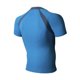 thumbnail image 3 of pstuiky camisetas de hombre, Camisa informal de manga corta con cuello alto y botones para hombre, color liso camisetas de hombre xxxl, 3 of 3