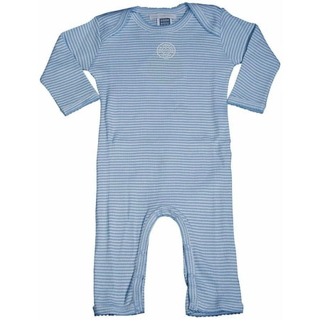 - Little Mish Baby - Baby Girls Coverall Blue / 3 Months