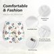 thumbnail image 4 of Balery happy new year Raccoon Pantalones cortos deportivos para mujer con forro y dos bolsillos, elásticos, para entrenamiento, gimnasio, yoga-X-Large, 4 of 7