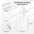 thumbnail image 5 of Mother's Day gift for mom, tote bag, shopping bag, canvas material, love print, reusable gift bag, shoulder bag, for mom, 16"x15" white, 5 of 7