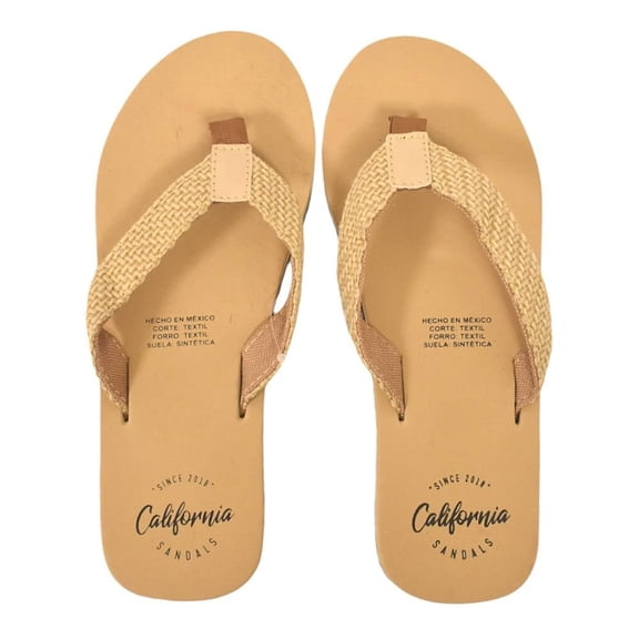 Sandalias California Talla 25 Beige