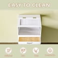 thumbnail image 4 of GETYES Large Breathable Hamster, Guinea Pig, Rabbit & Hedgehog Habitat Cage, White, 4 of 8