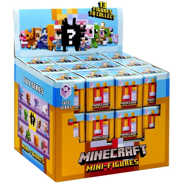 Minecraft Cute Series 18 Mystery Box 36 Packs Walmart Com Walmart Com