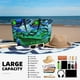 thumbnail image 5 of Easygdp Colorful Stained Glass Crocodile Bolsa de Viaje de Playa de Gran Capacidad, Bolsa Tote Perfecta para la Playa, Escapadas de Fin de Semana y Viajes, 5 of 7