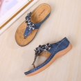 thumbnail image 5 of Ichuanyi Women Sandals Women Shoes Sexy Metal Chain With Thin Straps Ankle Loops Straps Flat Sandals, 5 of 9