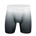 thumbnail image 3 of fatyb Men's Long Boxer Briefs Silk Breathable Soft Underwears Fashion Comfortable Underpants for Men, 3 of 3