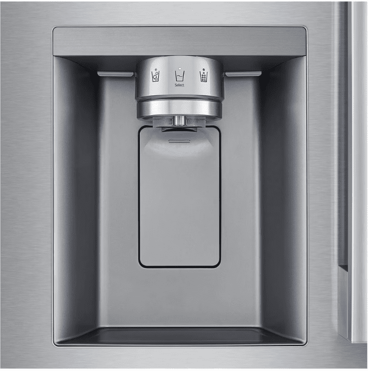 LG LF20G6331S 20 cu. ft. 3-Door French Door, Counter-Depth MAX Refrigerator with Hybrid Handles