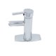 thumbnail image 1 of Monomando Mezclador Baño Lavabo Ovalin Rubinett  Cromado de Acero Inoxidable 18 cm Nariz Plana, 1 of 2