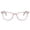 Pink, variant on 2SeeLife Blue Light Reading Glasses for Women – Small-Medium Fit, Sturdy Frame, Spring Hinges, Premium Readers, Pink, +1.25