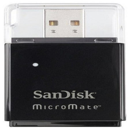 UPC 878587000481 product image for Sandisk MicroMate SD / SDHC Memory Card Reader (Static Pack, New, SDDR-113) | upcitemdb.com