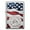 Multicolor, variant on Zippo America Stamp on Flag High Polish Chrome Pocket Lighter