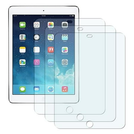 iPad Air 2/1 Protector, by Insten 3-Pack Anti-Glare Screen Guard for Apple iPad Air 2nd 1st Gen