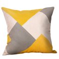 thumbnail image 1 of RYRDWP Mustard Pillow Geometric Fall Case Yellow Autumn Cushion Cover Decorative, 1 of 1