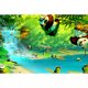 thumbnail image 1 of Cuadros Decorativos Rompecabezas de Kung Fu Pandas de 1000 piezas juegos para el hogar juguetes educativos Wdftyju embutido en tela, 1 of 9