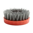 thumbnail image 5 of BUYISI 1PC 4Inch Round Antique Abrasive Brush M10 Back-up Thread Nylon Silicon Carbon Grinding Abrasive Brush For Stone Granite Polish 60#, 5 of 9