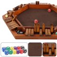 thumbnail image 4 of Juego de mesa Juegoal Wooden Shut The Box Dice Game 1-6 jugadores, 4 of 7