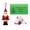 Santa Claus, variant on Complete Holiday Package Christmas Button Ornament Making For Kids Adults Family Fun All Supplies Included