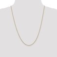 thumbnail image 2 of 14k Yellow Gold 24 Inch 1.6mm Round Link Cable Chain Necklace Pendant Charm, 2 of 9