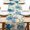 Blue, variant on Spring Summer Watercolor Flower Table Runner, Pink Peony Floral Kitchen Dining Table Decor, Seasonal Burlap Home Decoration Indoor Outdoor Party Supply 13 x 72 Inches