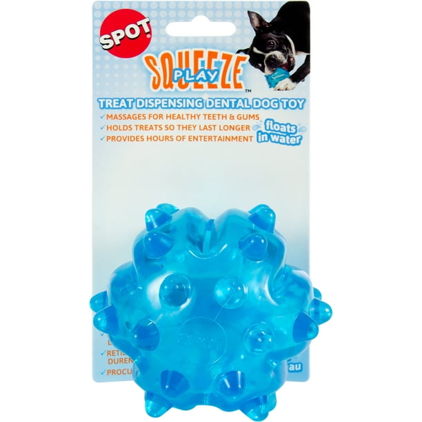 Squeeze Spot Play Ball 3,5"-Bleu