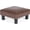Brown #1, variant on Joveco Small Foot Rest Stool Ottoman, 15" Leather Footrest Square Footstool with Non-Skid Plastic Legs, for Chair, Under Desk, Office, Living Room, Brown