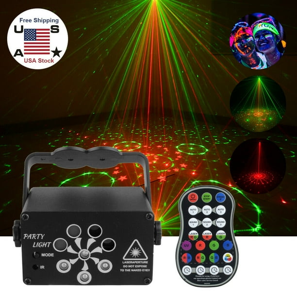 240 Pattern RGB Portable Led Stage Laser Light DJ KTV Projector Disco