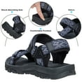 thumbnail image 5 of CAMEL Men's Sandals Lightweight Open Toe Hiking Sandals Athletic Fisherman Comfort Sandals for Male Outdoor Blue Black, 5 of 10
