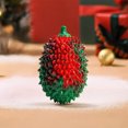 thumbnail image 6 of Christmas Dog Toy Indestructible High Elasticity Chew Ball Bone Shaped Dental Cleaning Interactive Training Toy for Small Medium Dogs Festive Red Green Gradient Pet Gift, 6 of 6