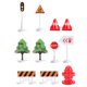 thumbnail image 5 of BRIGHTFUFU 33 piezas de juguetes de bloques de construcción para niños, diseño de escena, modelo de juguete de plástico para ciudad, juguete de bloques de construcción, 5 of 7