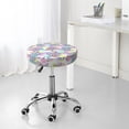 thumbnail image 5 of Sea Turtles Round Bar Stool Seat Covers, Elastic Round Chair Cover Stool Seat Slipcover Bar Stool Cushions Round Pad for 12-14 inch, 5 of 5