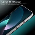 thumbnail image 5 of 4.0 Inch MP4 Player with Bluetooth and WiFi for Android 2050mAh Full Touch Screen Portable Music Player with Speaker Sky Color, 5 of 5