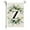 Z, variant on JikouIivo Monogram Letter A Garden Flag Floral 12x18 Inch Double Sided for Outside Small Burlap Family Last Name Initial Yard Flag