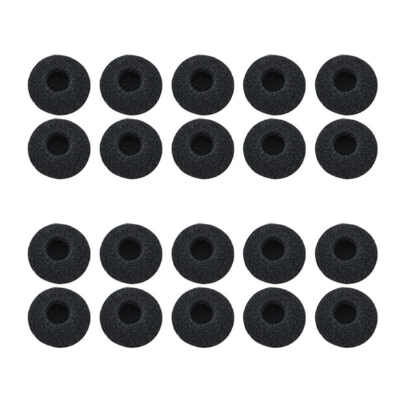RYUJNDK Memory Foam Replacement Ear Tips Buds Fit for MX375 MX365 Headphones Black EarBuds Earphone Sleeve Noise Reduction