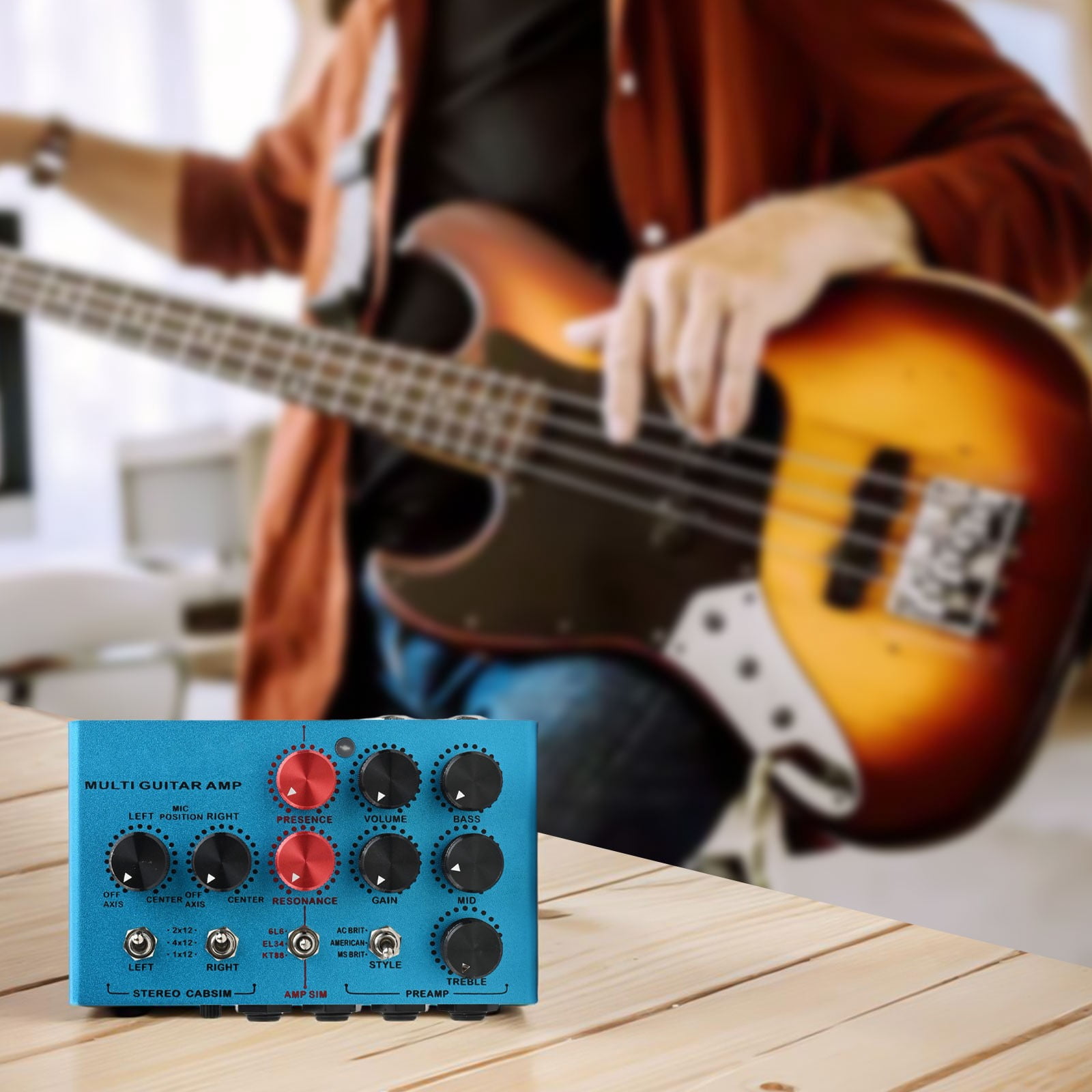Guitar Amp Effect Pedal Designed to Enhance Your Musical Experience with Unmatched Sound Realism and Versatility