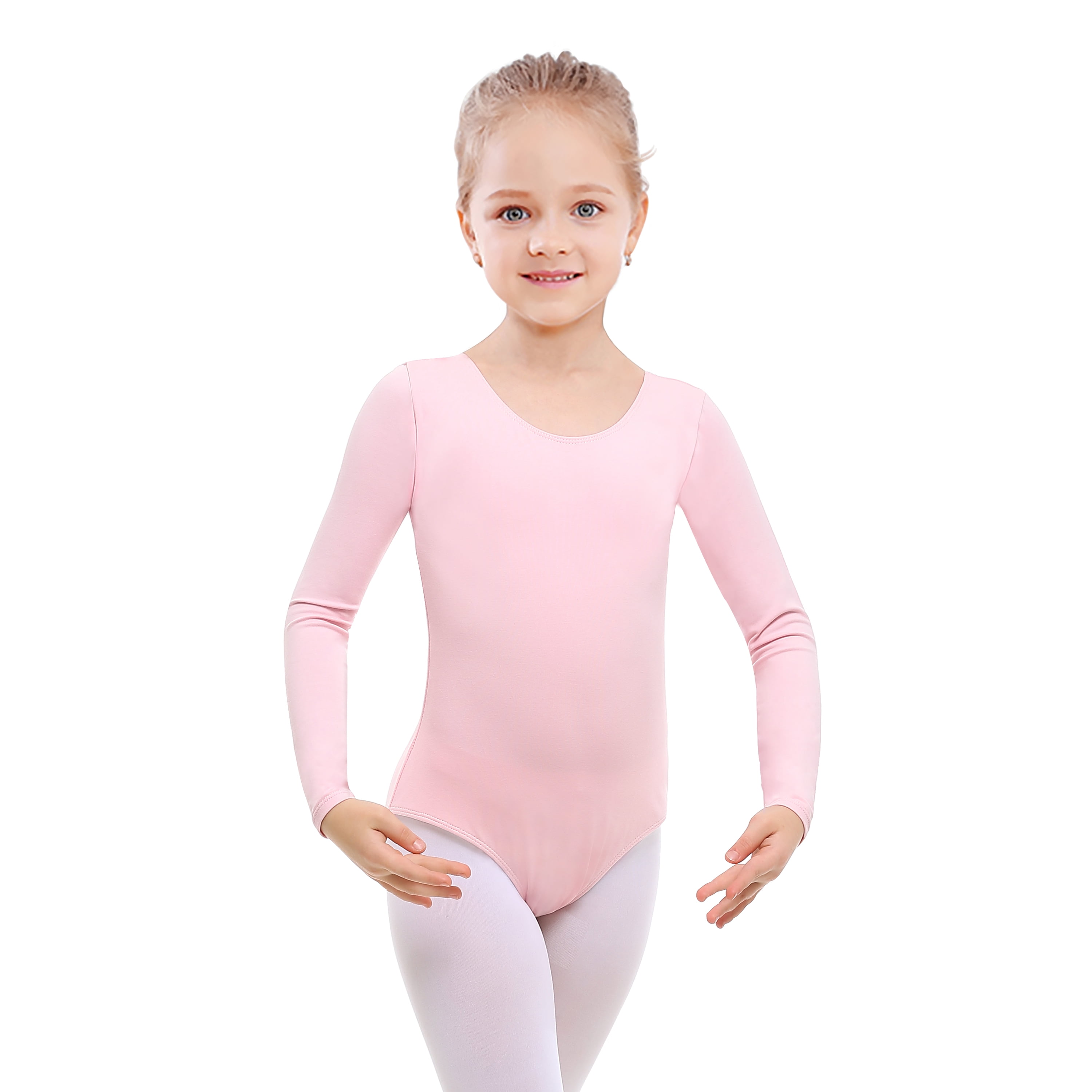 Stelle Stelle Now Ballet Leotard for Girls/Toddlers, Long sleeves