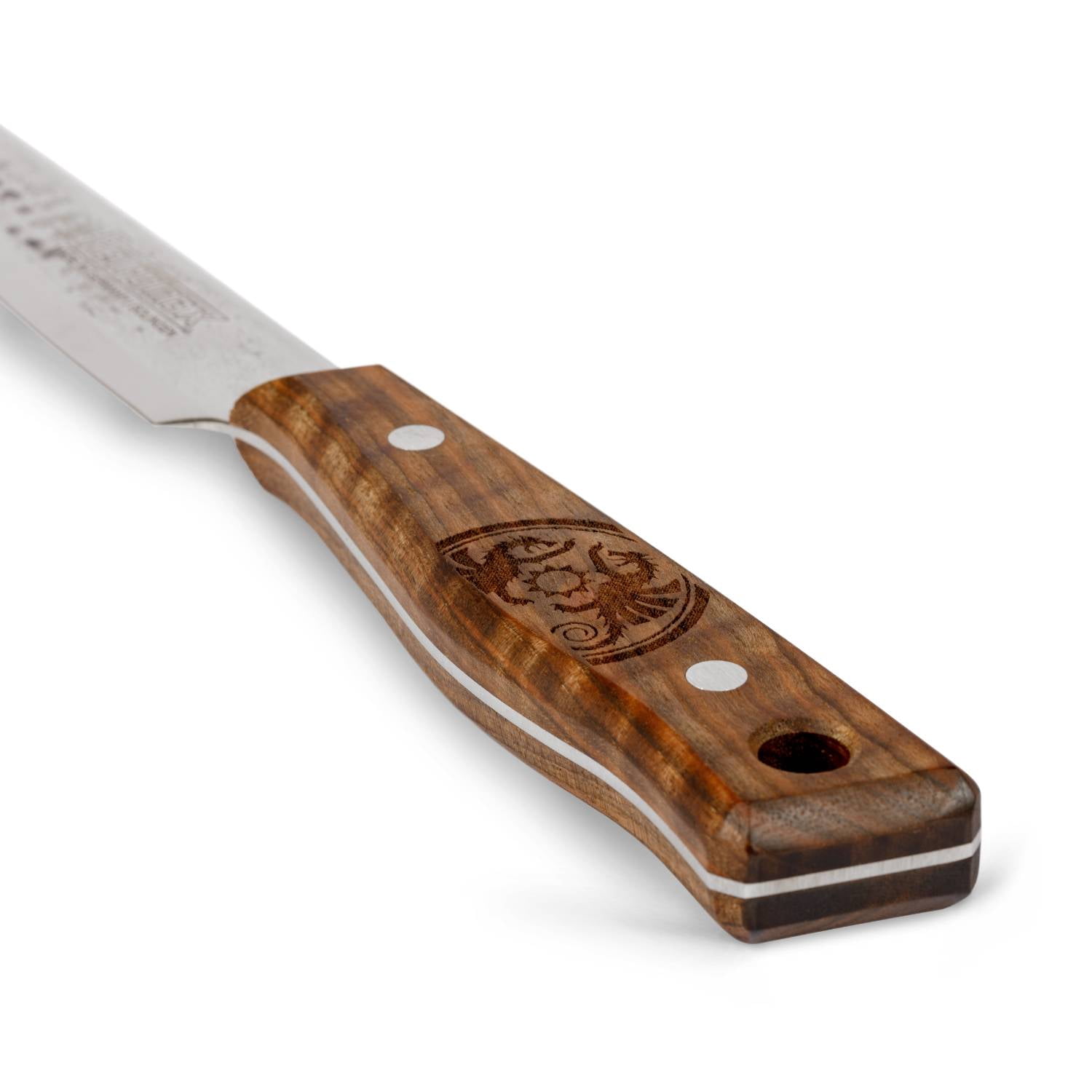 Petromax Hand Sharpened Utility Knife, All-Purpose Stainless Steel with Hardwood Handle for Home, Camping, and Indoor or Outdoor Adventure Knives