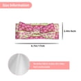 thumbnail image 3 of Daiia Flowers Printed Handmade Baby Headbands Soft Stretchy Hair Bands with Bows for Newborn Infant Baby Toddler Girls, 3 of 5