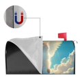 thumbnail image 2 of Rateoe Sunshine Cute Winged Cat Printed Mailbox Covers - Easy to Install Fall, Winter, Spring, Summer Mailbox Cover - Weather and UV-Resistant Mailbox Decor - Mailbox Magnetic Covers-21x18 in, 2 of 8