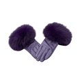 thumbnail image 1 of Minnieouse 1 par de guantes de invierno, guantes de calentamiento elásticos portátiles a prueba de viento, decoración de plumas, accesorio de moda guantes y mitones Tipo 10 Minnieouse AP013119-10, 1 of 6