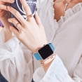 thumbnail image 4 of Correa de reloj deportivo compatible con Watch 38-40 mm Correa deportiva de repuesto de silicona suave Compatible con iWatch Series 5/4/3/2/1, S/M, M/L Adepaton 2033269-12, 4 of 9
