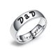 thumbnail image 4 of Qarigey Parejas Familia Madre Papá Hijo Hija Amor Familia Brillante Navidad Mano Joyería Regalo Ropa, zapatos y accesorios Miscelánea PAPÁ Talla 5, 4 of 6