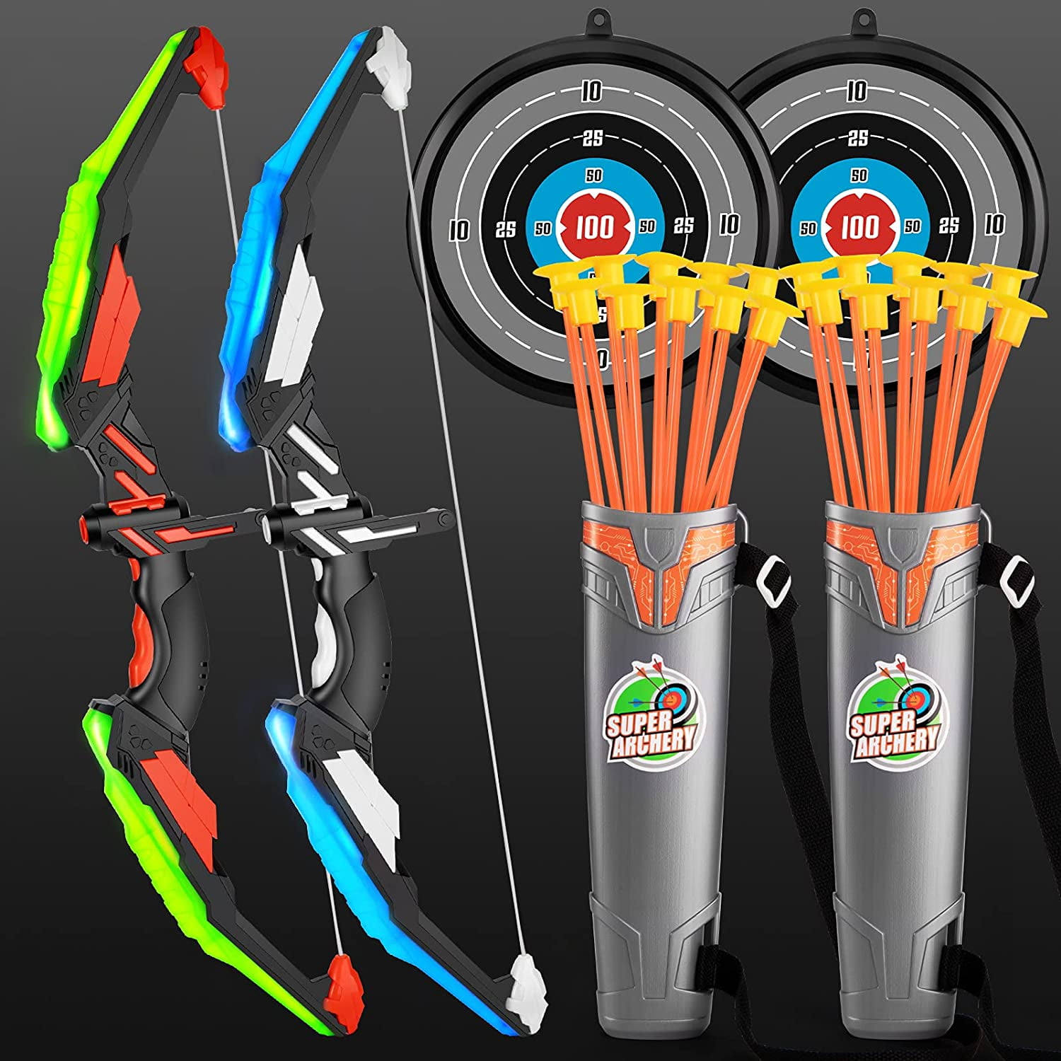 5PCS Stylish Kids Hunting Arrow Suction Cup Target Archery Equipment 