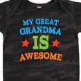 thumbnail image 4 of Inktastic My Great Grandma is Awesome Boys or Girls Baby Bodysuit, 4 of 5