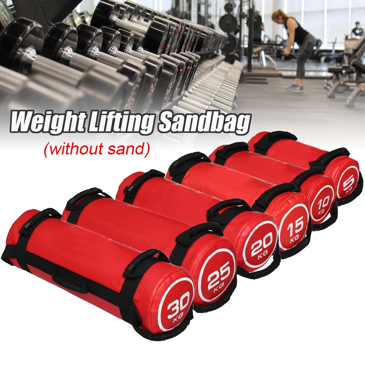 Sandbags Heavy Duty Sandbags for Fitness Conditioning Multiple Sizes