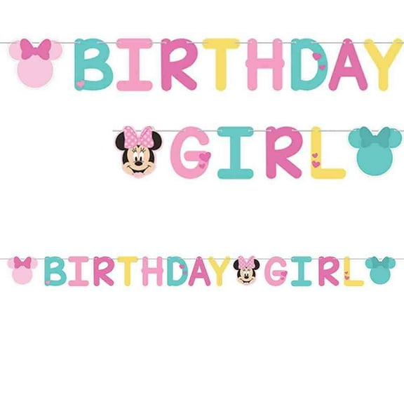 Minnie's Fun To Be one Hanging Letter Banner