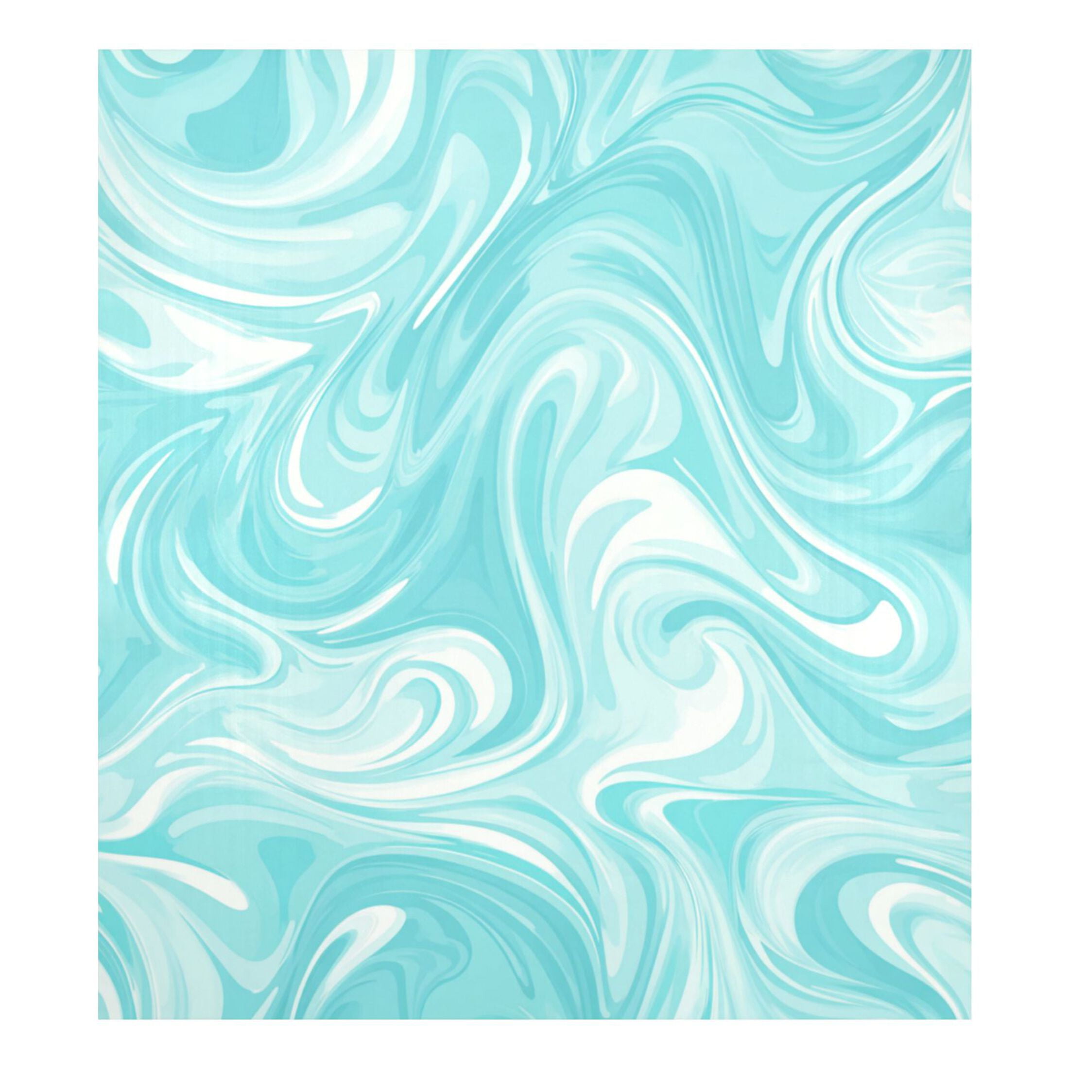 Dishwasher Magnetic Refrigerator Magnet Cover Sticker Home Decorative 23"x26" Light Blue Smooth Lines