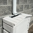 thumbnail image 5 of RTS Home Accents Polyethylene 25 Gallon Rainwater Shed Collector, Slate Grey Color, 5 of 5