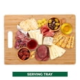 thumbnail image 6 of Freshware 3-Piece Bamboo Cutting Board Set, Reversible Kitchen Prep Boards, 6 of 9